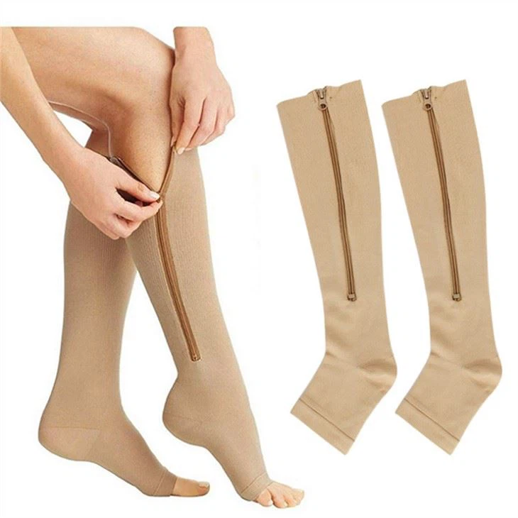 Zipper Compression Socks